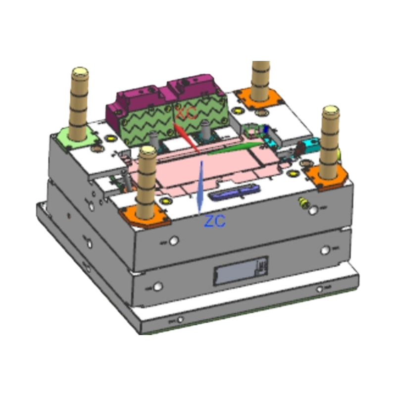 Bagian Cetakan Injeksi Penutup Belakang Printer
